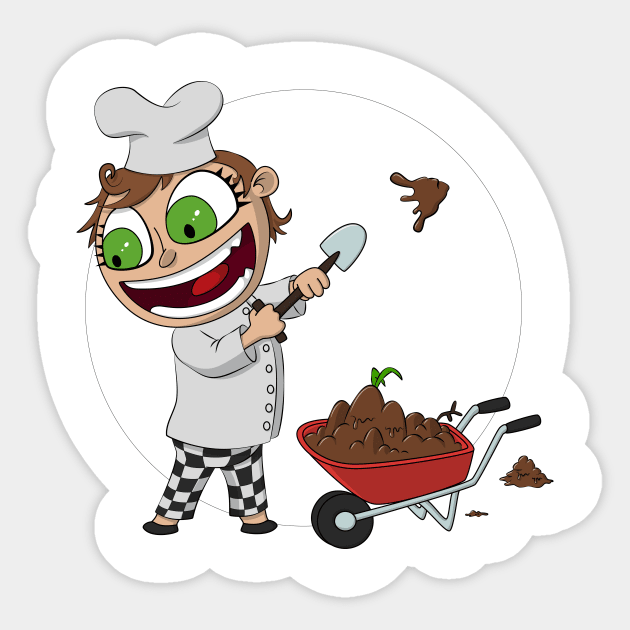 Chef of Cookiness Sticker by Joshessel